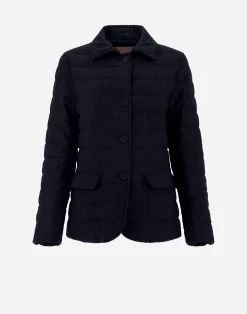 Herno Kurze Daunenjacken-Blazer Aus New Leinen