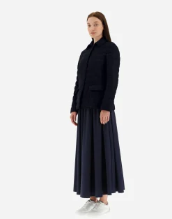 Herno Kurze Daunenjacken-Blazer Aus New Leinen