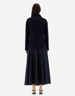 Herno Kurze Daunenjacken-Blazer Aus New Leinen