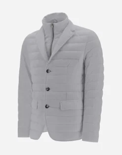 Herno Kurze Daunenjacken-Blazer Aus Nuage Mit Details Aus Monogram