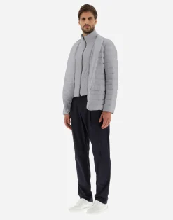 Herno Kurze Daunenjacken-Blazer Aus Nuage Mit Details Aus Monogram