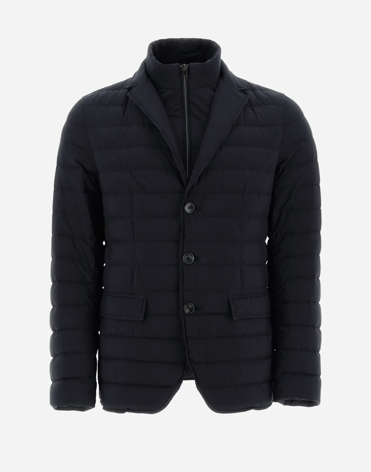 Herno Kurze Daunenjacken-Blazer Aus Nuage Mit Details Aus Monogram
