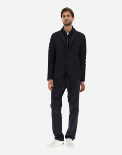 Herno Kurze Daunenjacken-Blazer Aus Nuage Mit Details Aus Monogram