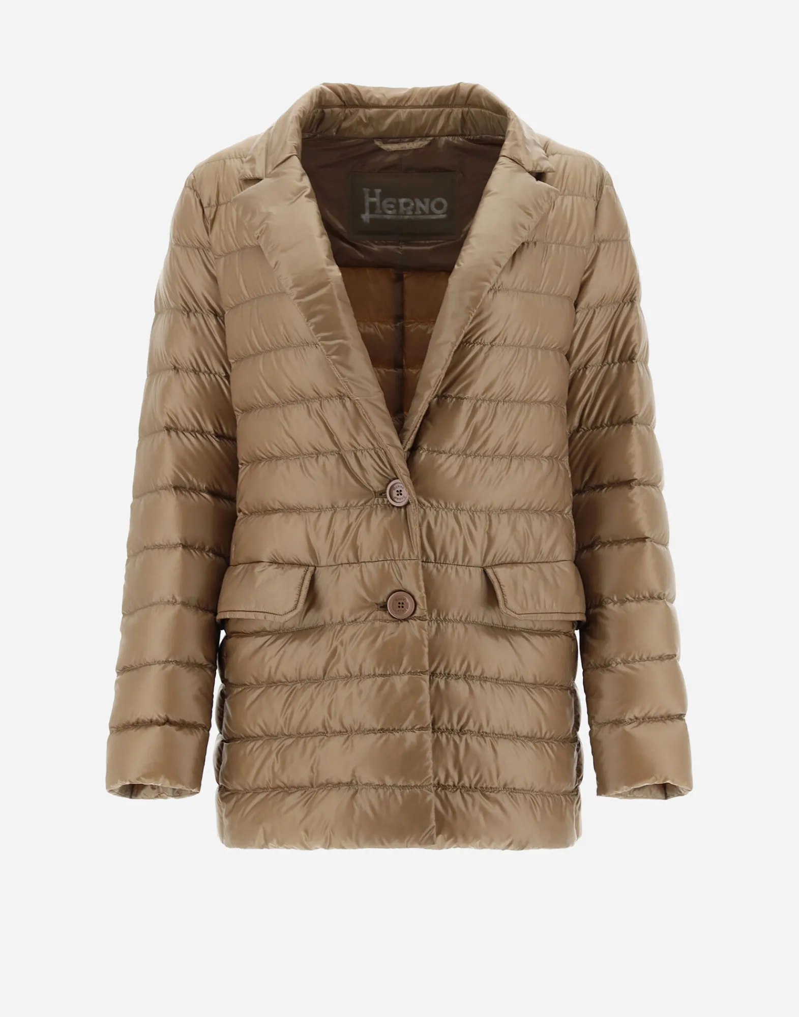 Herno Kurze Daunenjacken-Blazer Aus Nylon Ultralight