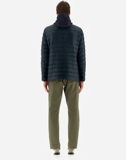 Herno Kurze Daunenjacken-Blazer Aus Nylon Ultralight & Fleece