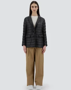 Herno Kurze Daunenjacken-Blazer Aus Nylon Ultralight
