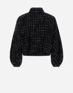Herno Bomber-Bomberjacke Aus Casual Tweed