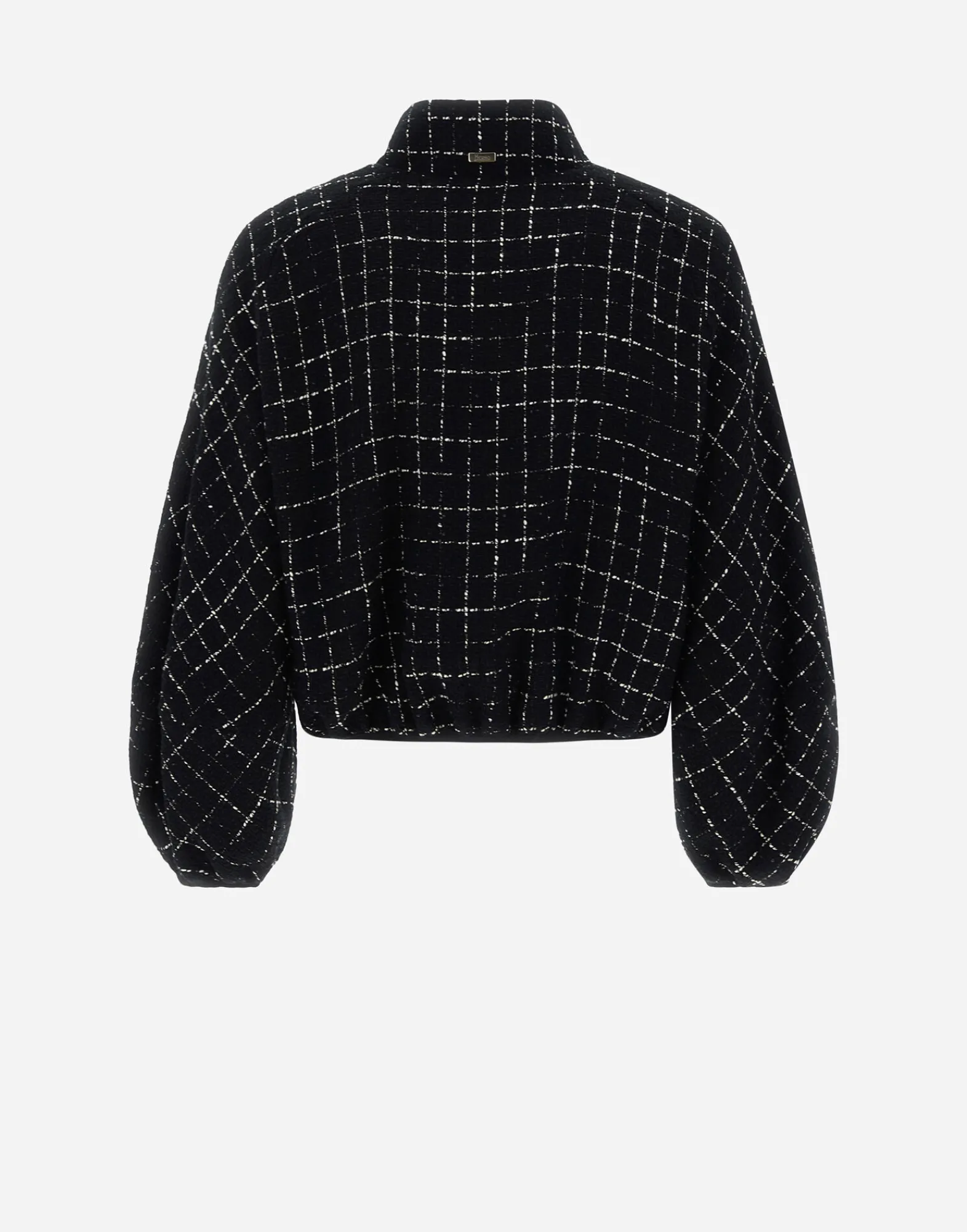 Herno Bomber-Bomberjacke Aus Casual Tweed