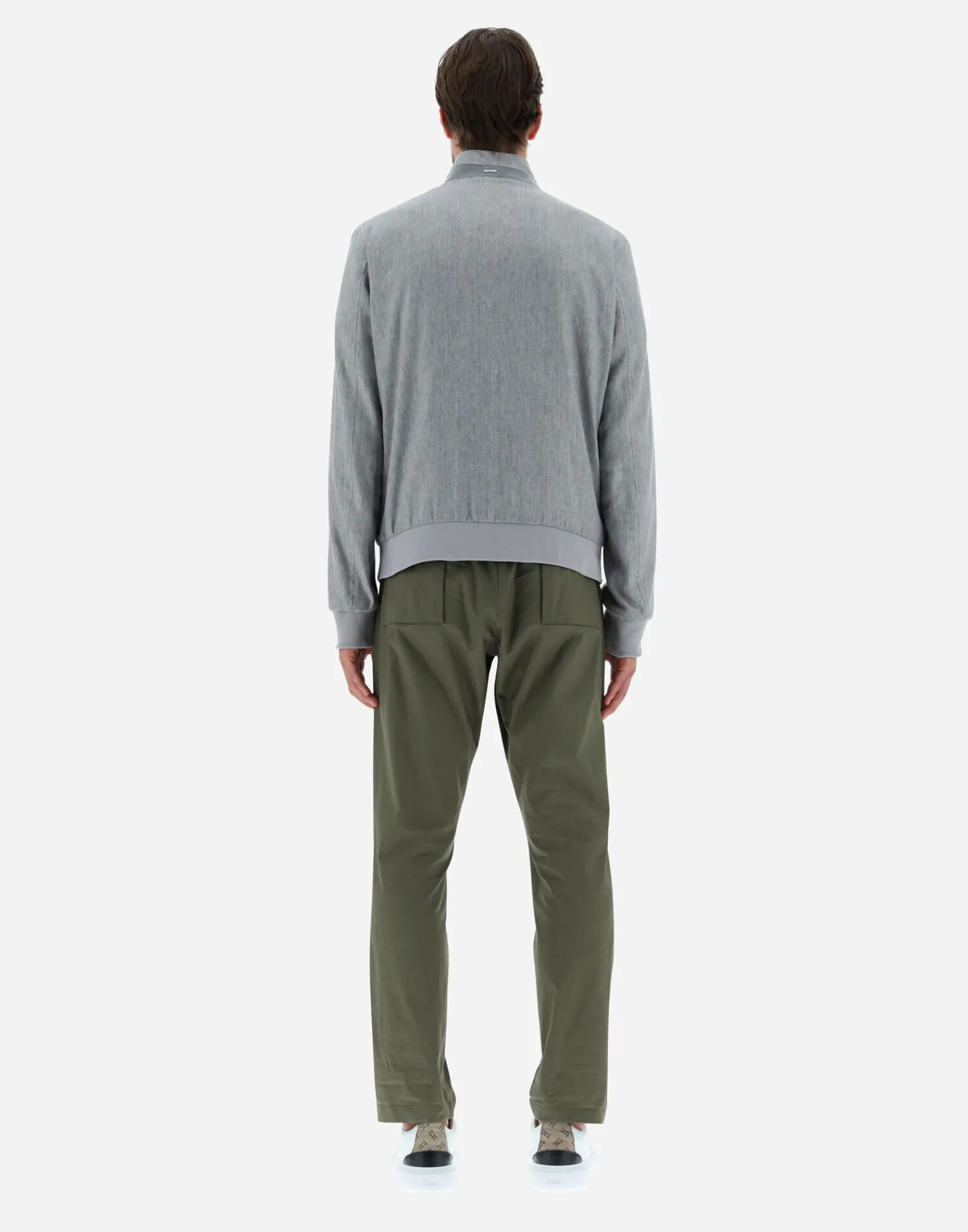 Herno Bomber-Bomberjacke Aus Classy Linen