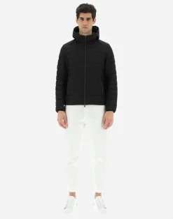 Herno Bomber-Bomberjacke Aus Down Washed Nylon Und Ultralight Sportswear