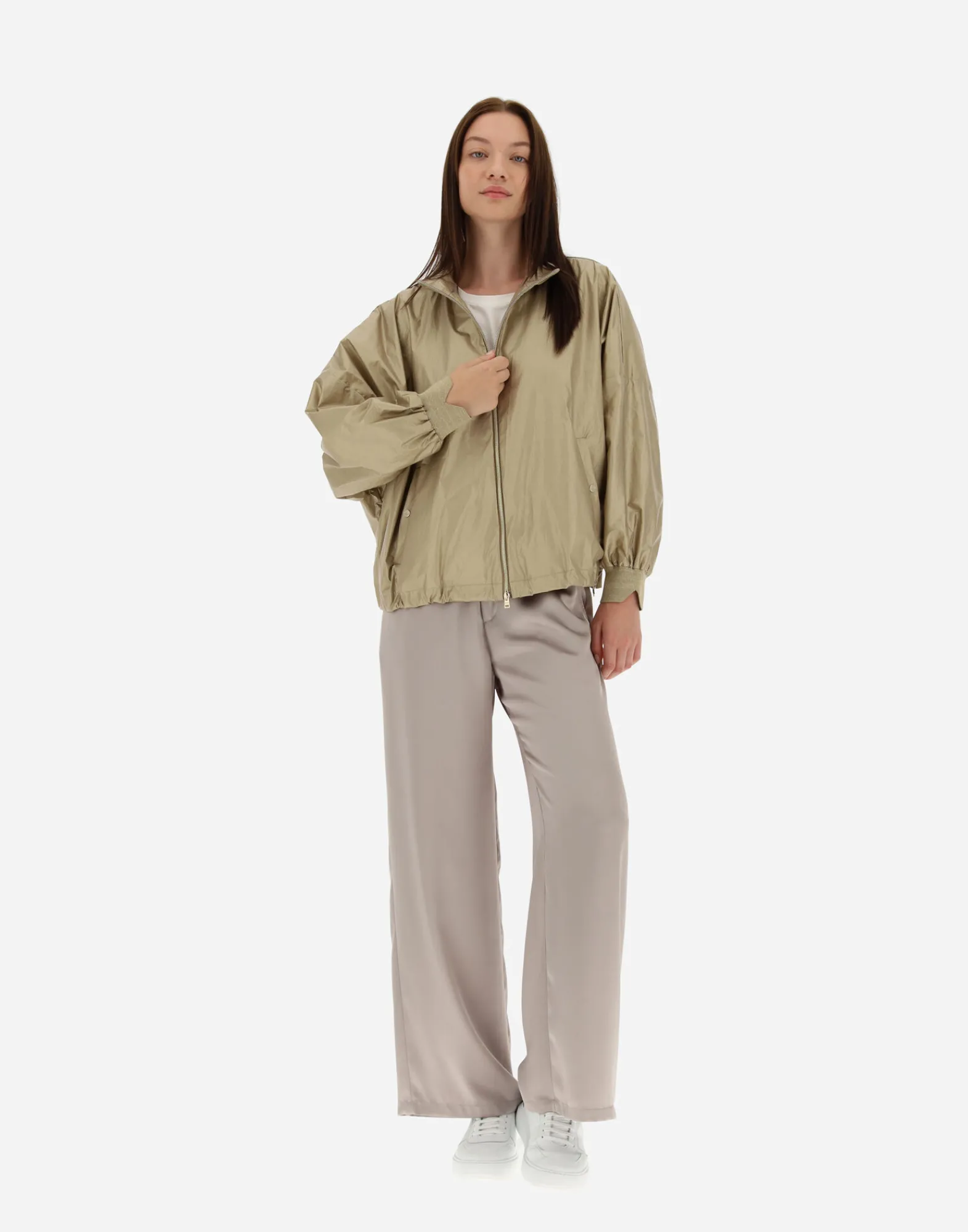 Herno Bomber-Bomberjacke Aus Leisure Cotton