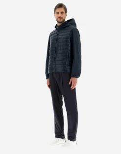 Herno Kurze Daunenjacken-Bomberjacke Aus Nylon Ultralight & Plaster