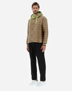 Herno Kurze Daunenjacken-Bomberjacke Aus Nylon Ultralight & Delon