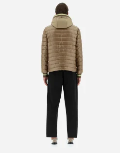 Herno Kurze Daunenjacken-Bomberjacke Aus Nylon Ultralight & Delon