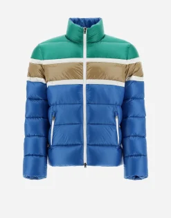 Herno Kurze Daunenjacken-Bomberjacke Aus Nylon Ultralight & Gloss