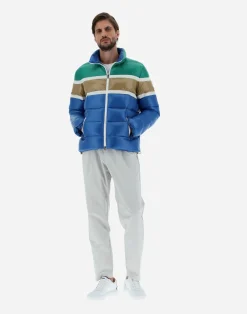 Herno Kurze Daunenjacken-Bomberjacke Aus Nylon Ultralight & Gloss