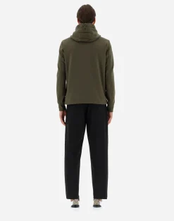 Herno Kurze Daunenjacken-Bomberjacke Aus Nylon Ultralight & Fleece