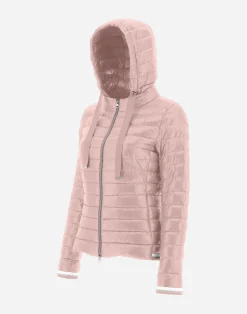 Herno Bomber-Bomberjacke Aus Nylon Ultralight Bomber Und Lurex Sweater