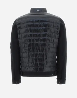 Herno Kurze Daunenjacken-Bomberjacke Aus Nylon Ultralight & Fleece