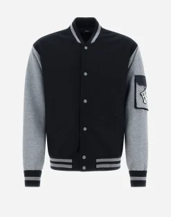 Herno Bomber-Bomberjacke Aus Soft Scuba