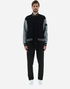 Herno Bomber-Bomberjacke Aus Soft Scuba