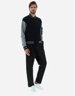 Herno Bomber-Bomberjacke Aus Soft Scuba