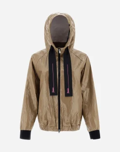 Herno Bomber-Bomberjacke Aus Techno Paper