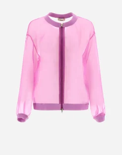 Herno Bomber-Bomberjacke Aus Veiled Silk