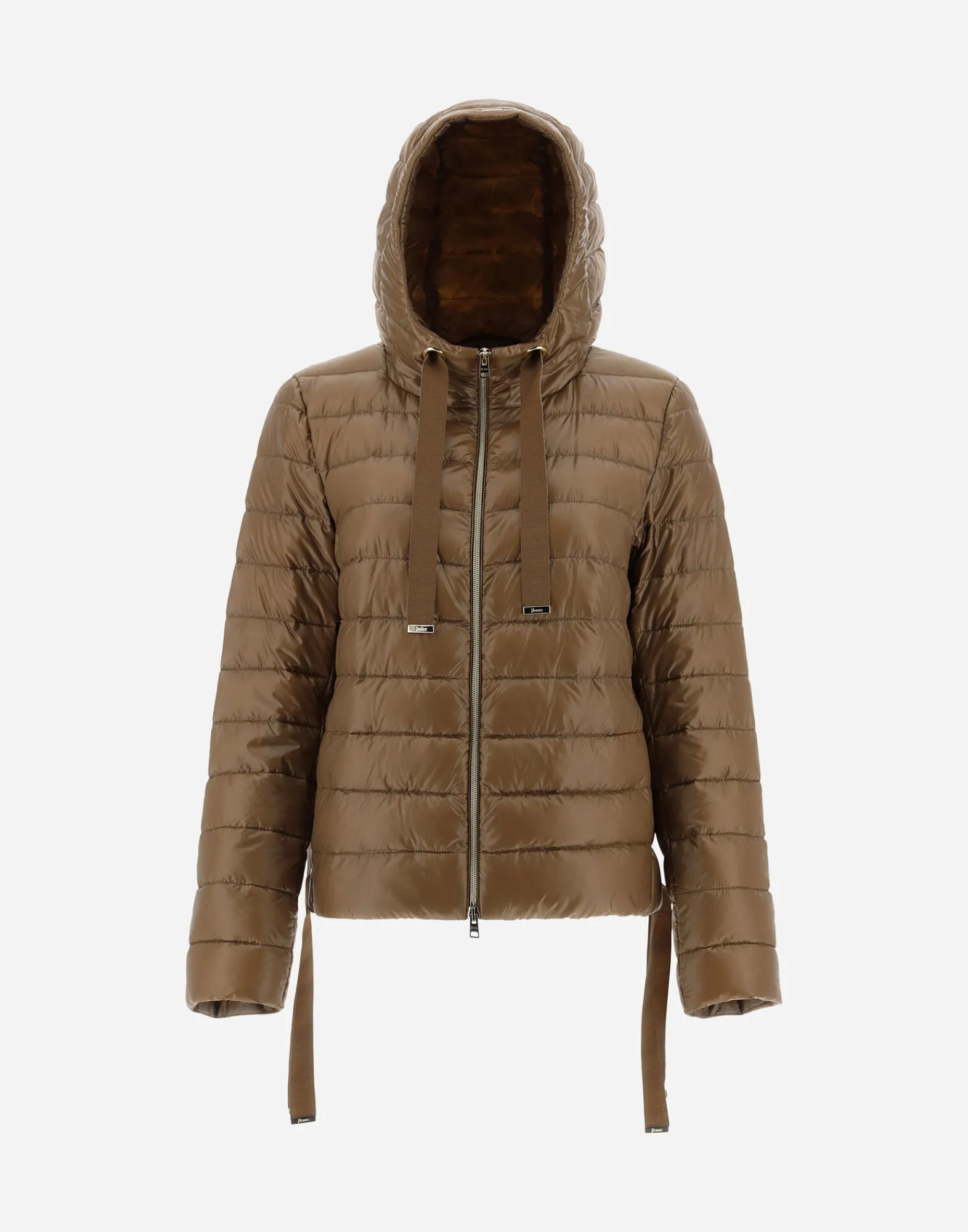 Herno Kurze Daunenjacken-Bomberjacke Mit Kapuze Aus Nylon Ultralight