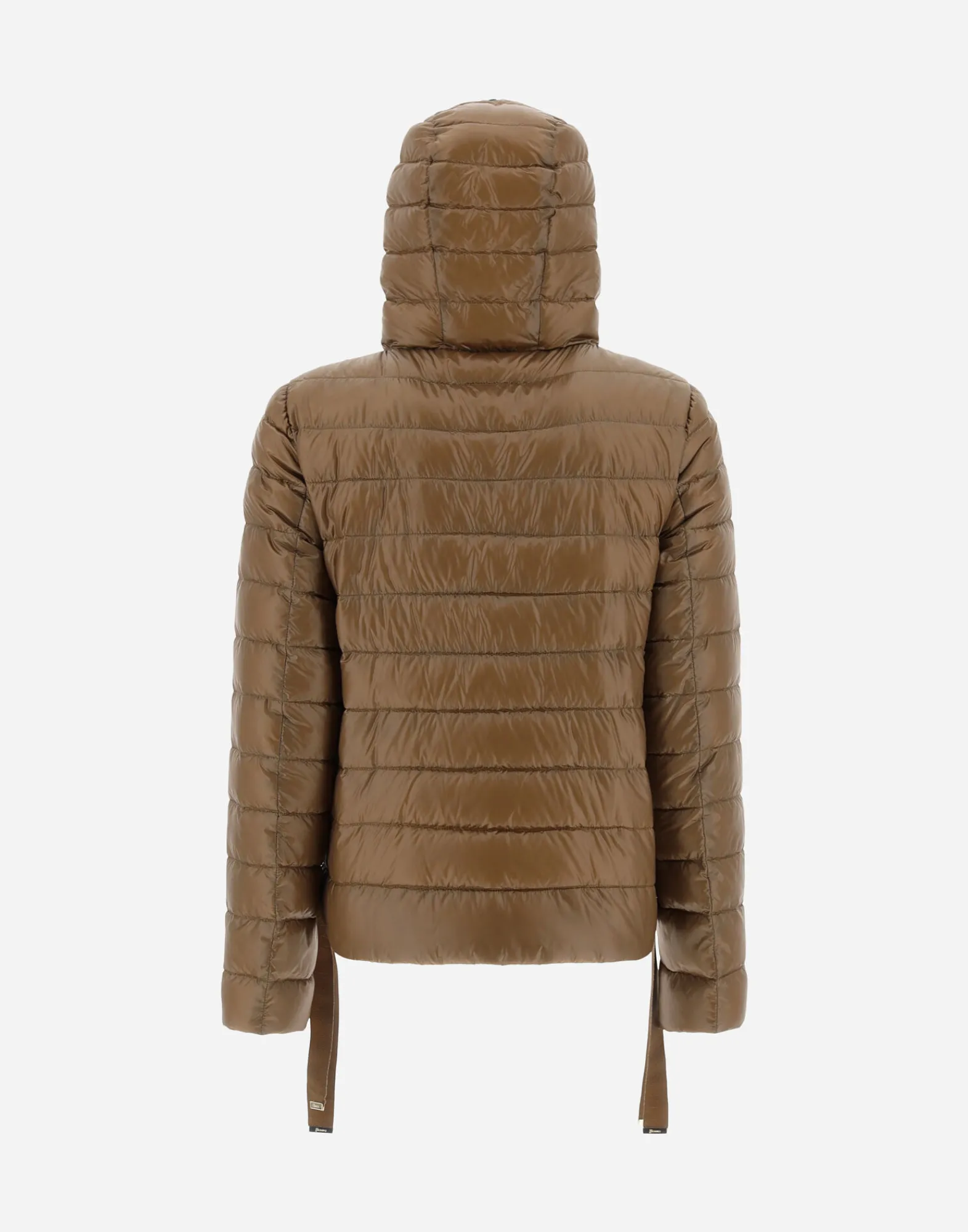 Herno Kurze Daunenjacken-Bomberjacke Mit Kapuze Aus Nylon Ultralight