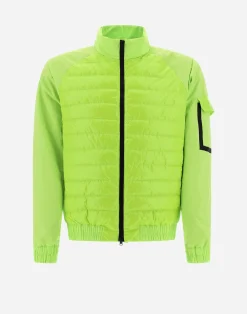 Herno Kurze Daunenjacken-Bomberjacket Aus Gloss & Plaster