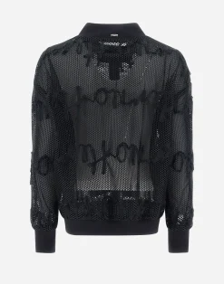 Herno Bomber-Bomberjacket Aus Needlework