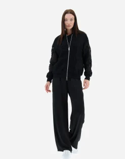 Herno Bomber-Bomberjacket Aus Needlework