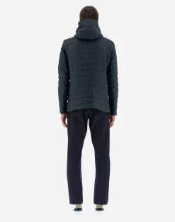 Herno Kurze Daunenjacken-Bomberjacket Aus New Lino