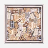 Herno Seidentuch-Bubble Seidenschal 90 X 90 Cm