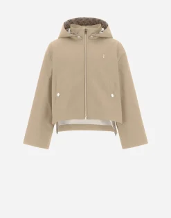 Herno Kleidung-Cape Aus Delon Mit Monogram-Details