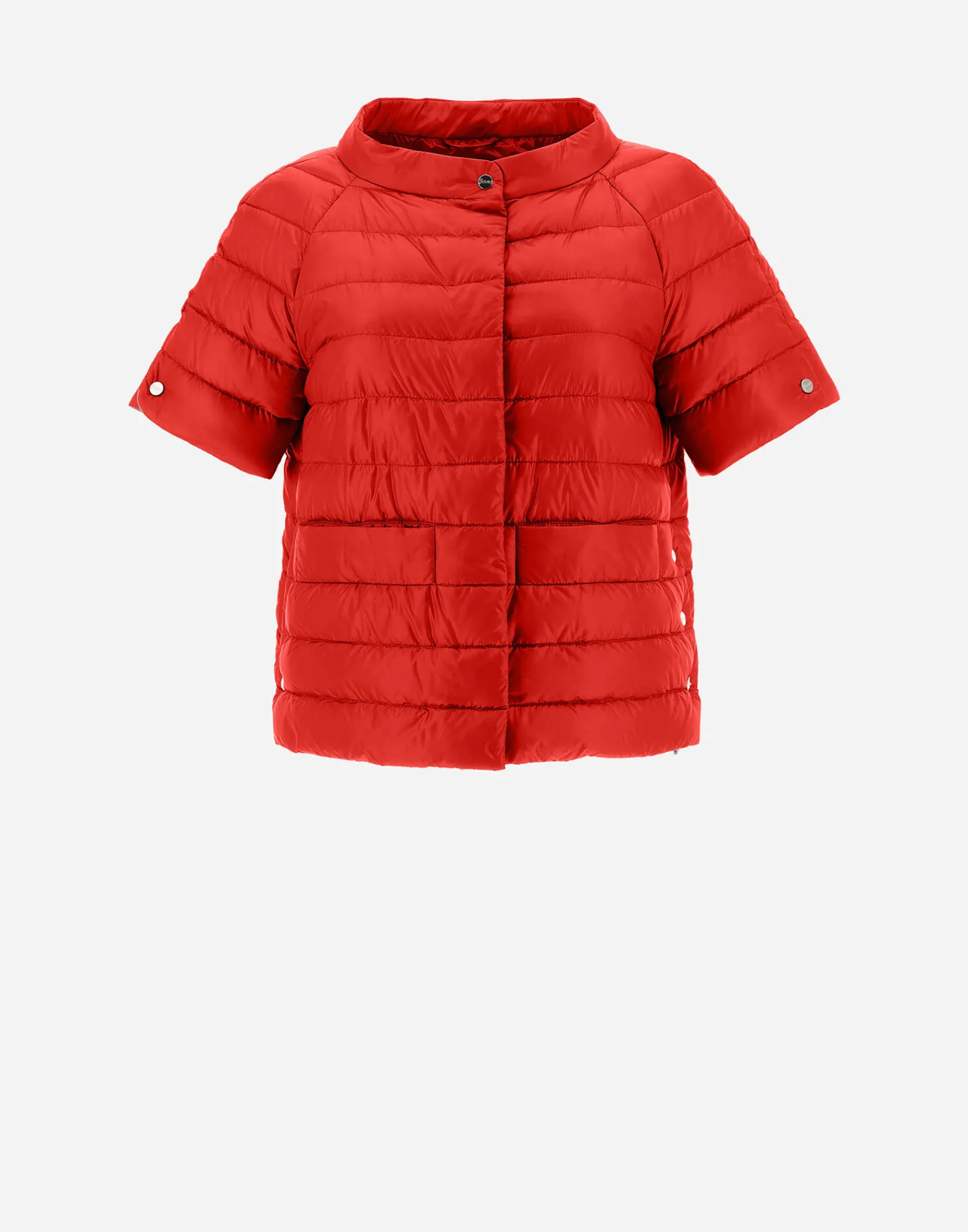 Herno Kurze Daunenjacken-Cape Aus Nylon Ultralight & Monogram