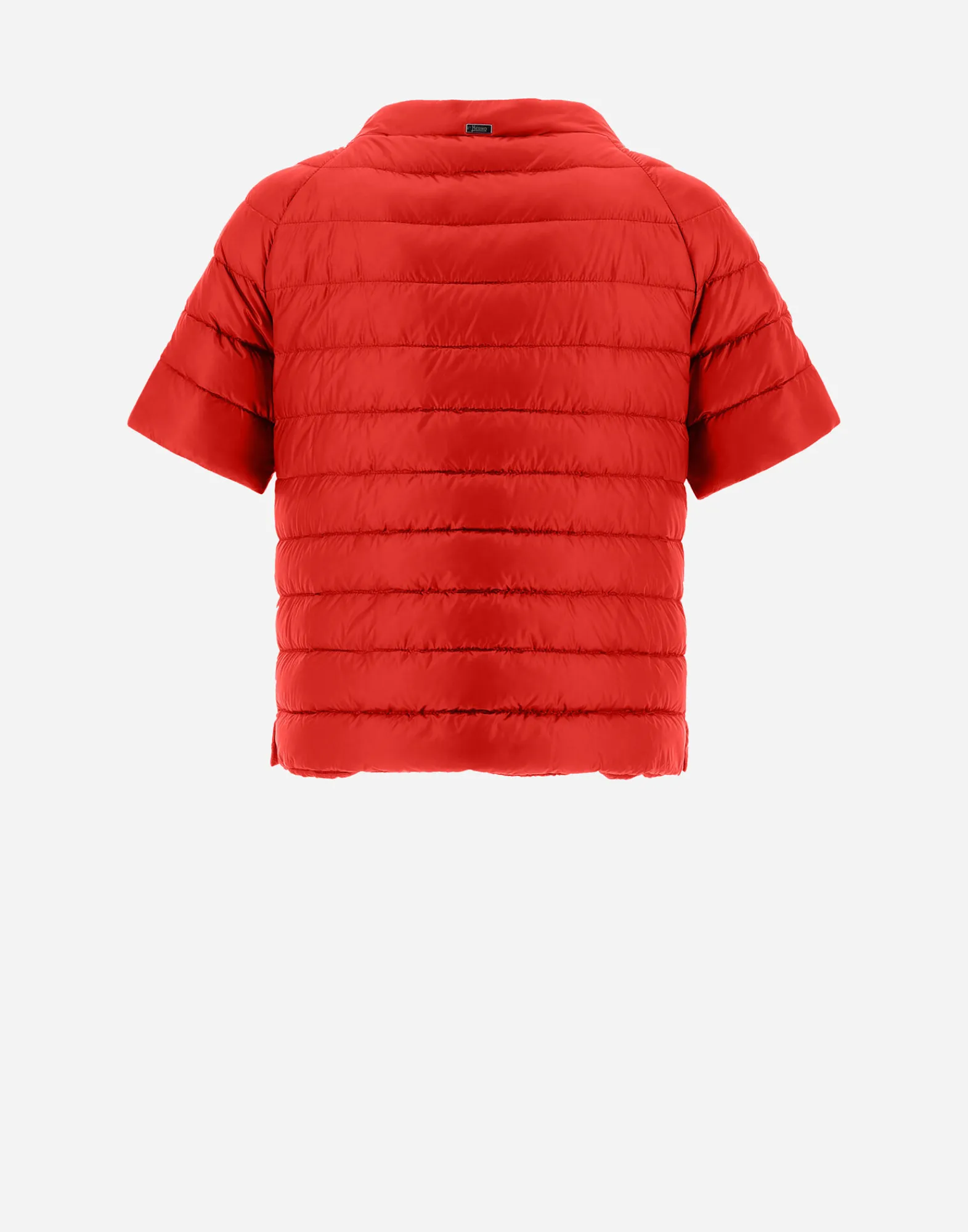 Herno Kurze Daunenjacken-Cape Aus Nylon Ultralight & Monogram