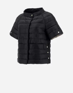 Herno Capes-Cape Aus Nylon Ultralight & Monogram