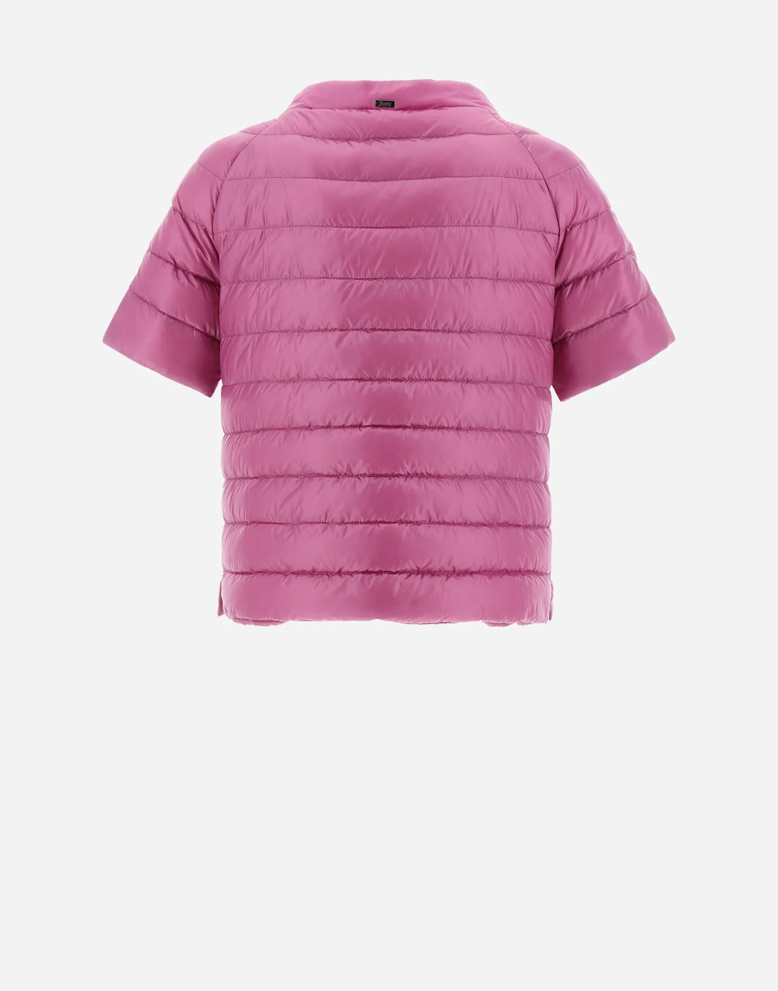 Herno Kurze Daunenjacken-Cape Aus Nylon Ultralight & Monogram