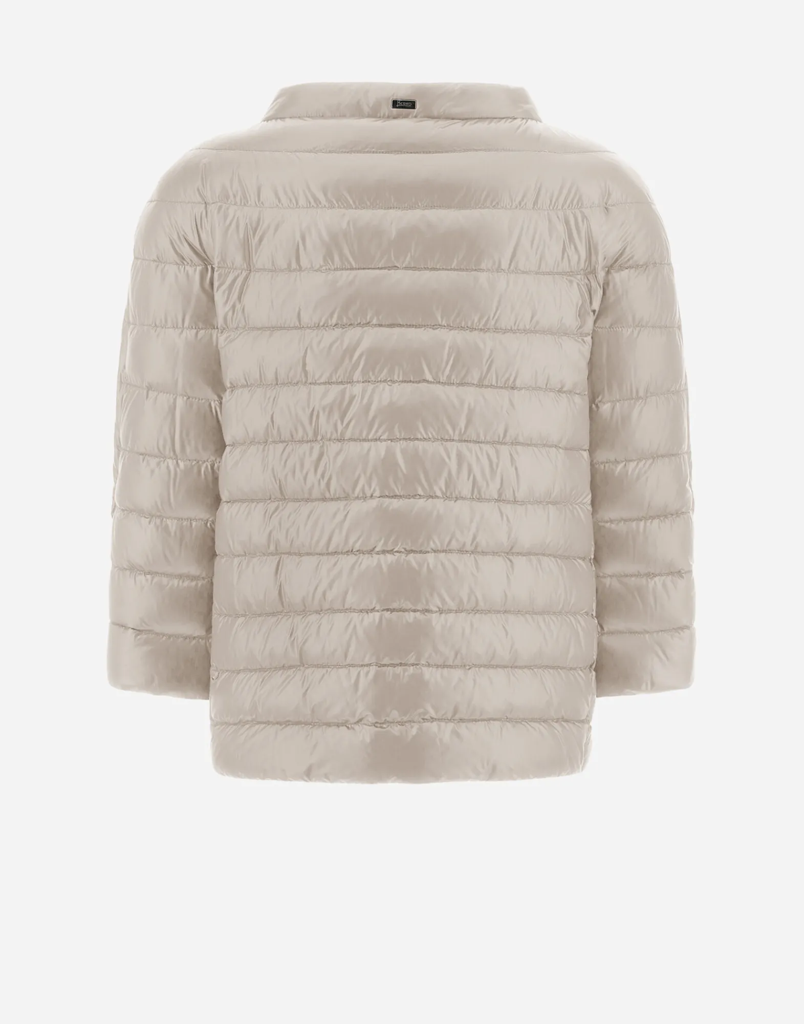 Herno Kurze Daunenjacken-Cape Aus Nylon Ultralight & Monogram