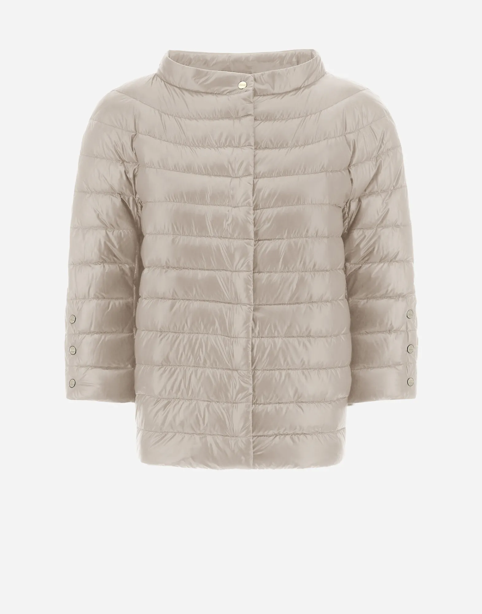 Herno Kurze Daunenjacken-Cape Aus Nylon Ultralight & Monogram