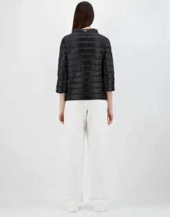 Herno Kurze Daunenjacken-Cape Aus Nylon Ultralight & Monogram