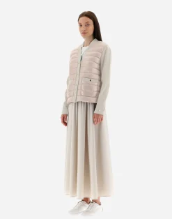 Herno Pullover & Strickjacken-Cardigan Aus Compact Cotton & Nylon Ultralight