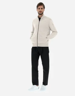 Herno Sweatshirts & Strickjacken-Cardigan Aus Cotton Sweater