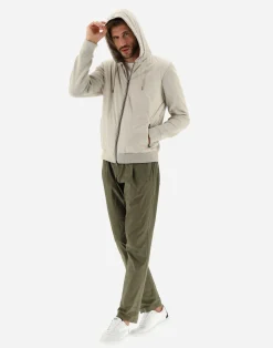 Herno Bomber-Cardigan Aus Waffle Knit & Nylon