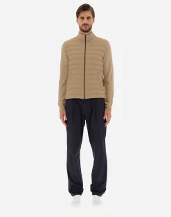 Herno Sweatshirts & Strickjacken-Cardigan In Seide, Wolle & Nuage