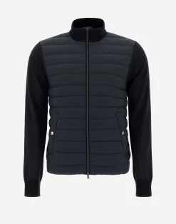 Herno Sweatshirts & Strickjacken-Cardigan In Seide, Wolle & Nuage