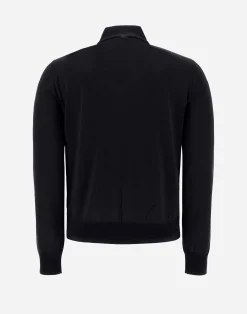 Herno Sweatshirts & Strickjacken-Cardigan In Seide, Wolle & Nuage