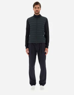 Herno Sweatshirts & Strickjacken-Cardigan In Seide, Wolle & Nuage